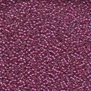 Miyuki Delica Perlen 3mm DBL1840 Duracoat galvanized Hot Pink ca 6,8 Gr.